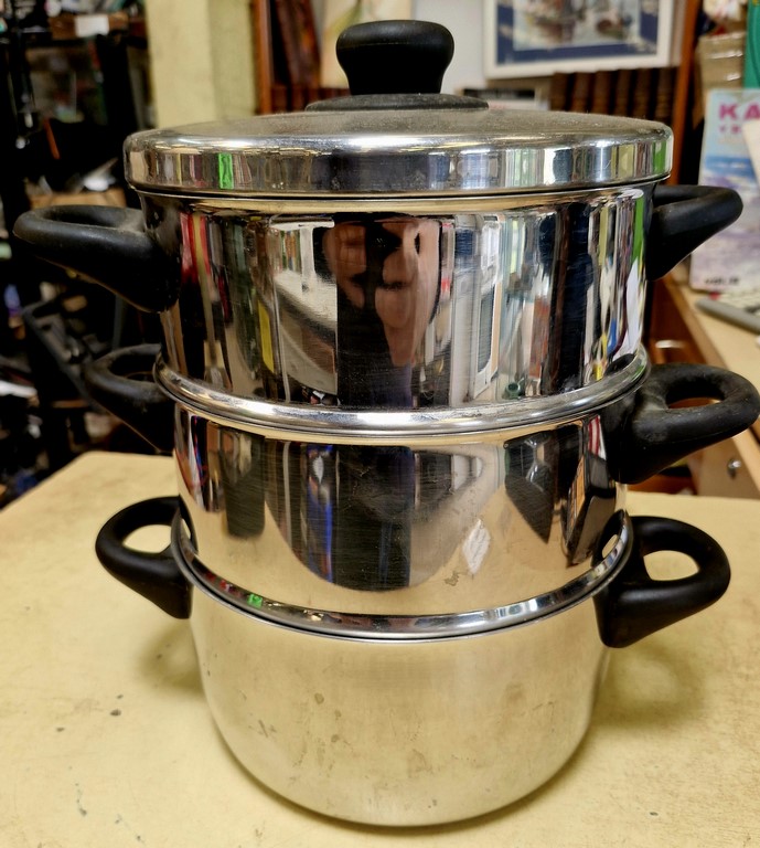 Cuiseur vapeur inox