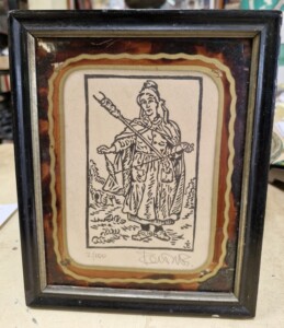 Lithographie signée et numérotée 2/100