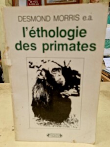 Livre "L'Éthologie des Primates" par Desmond Morris