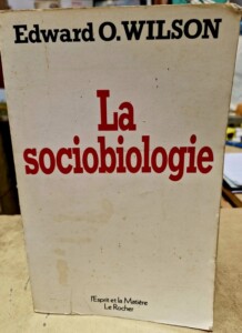 Livre La Sociobiologie par Edward O. WILSON