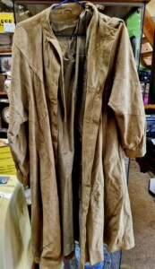 Imperméable en velours
