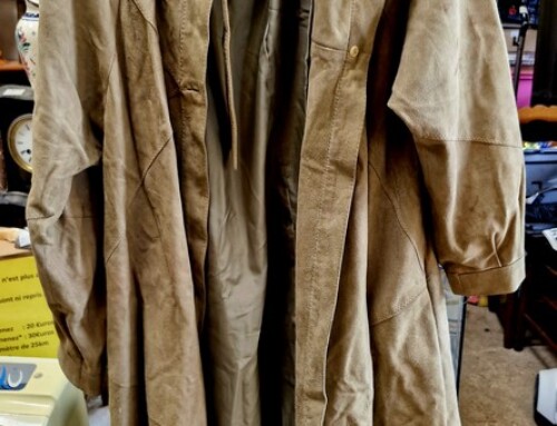Imperméable en velours