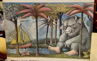 Livre illustré en anglais "Where The Wild Things Are" par Maurice SENDAK