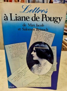 Livre Lettres à Liane de Pougy de Max Jacob et Salomon Reinach