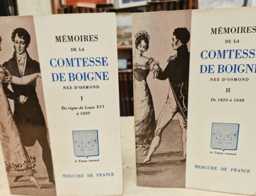 Livres Mémoires de la Comtesse de BOIGNE en 2 volumes