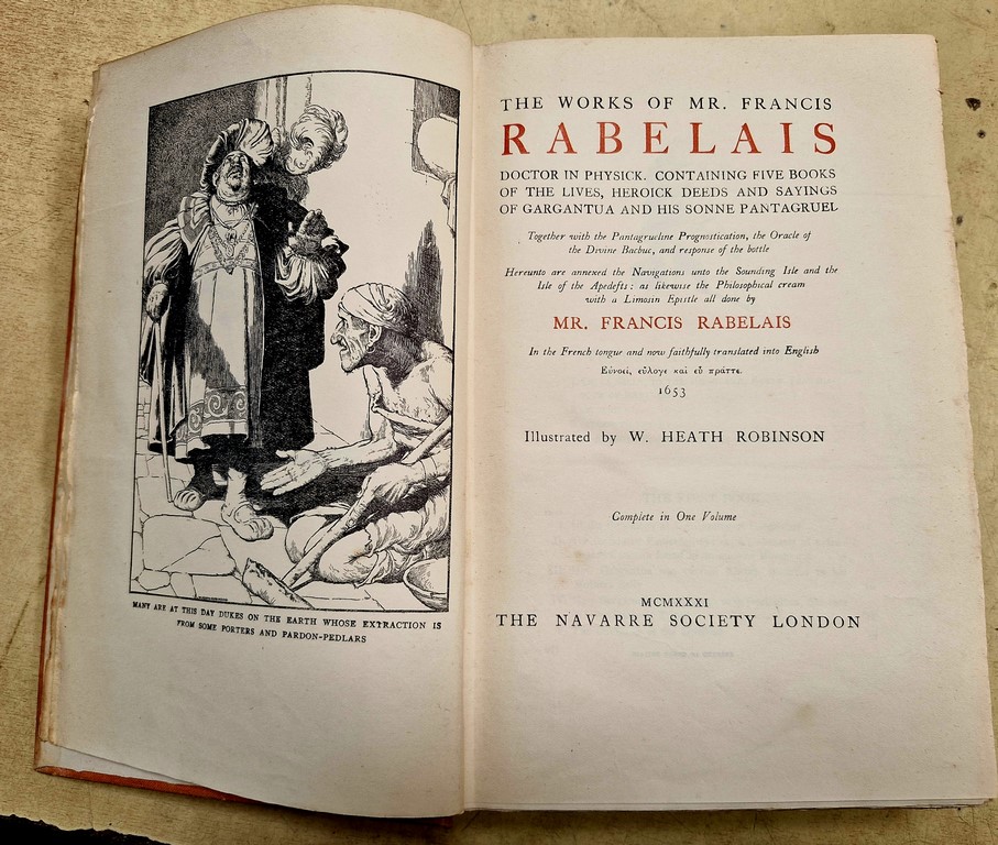 Oeuvres de Rabelais en anglais