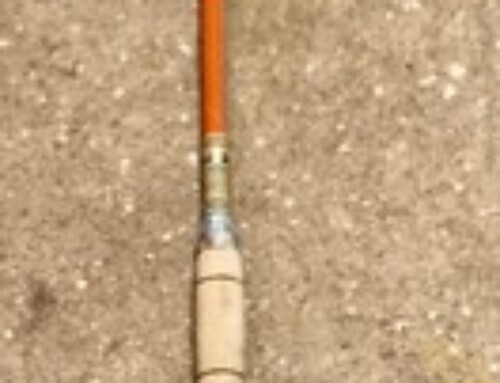 Canne à pêche en fibre de verre