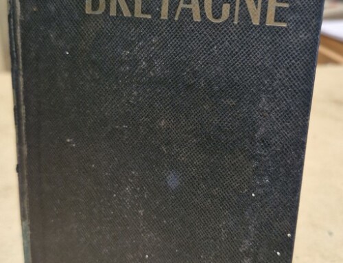 Guide bleu de Bretagne datant de 1962