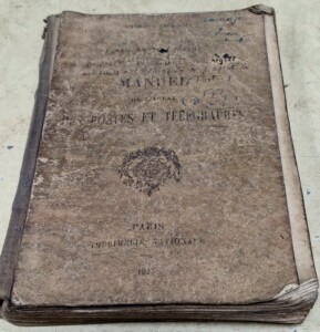 Manuel de l'agent des Postes et Télégraphes paru 1925