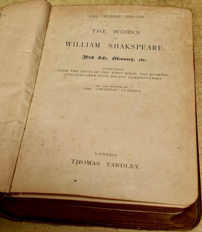 Livre "The Works of William Shakespeare"