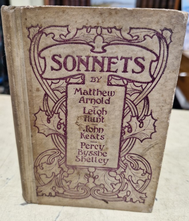Livre "Sonnets" by Leigh HUNT-Joh,KEATS-Percy Bysshe SHELLEY