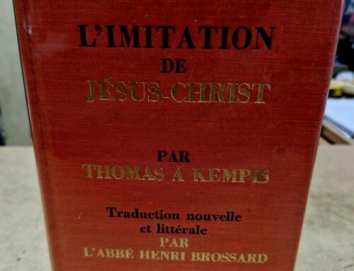 Livre « L&rsquo;imitation de Jésus Christ par Thomas à Kempis »