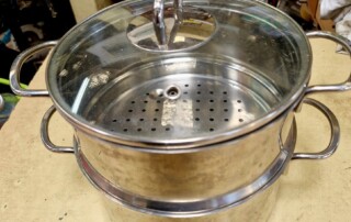 Cuit vapeur en inox