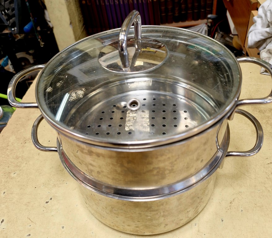 Cuit vapeur en inox