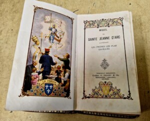 Livre Missel de Sainte Jeanne d'Arc