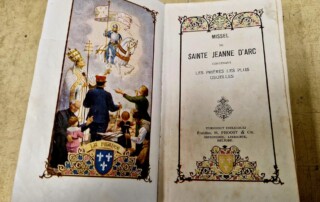 Livre Missel de Sainte Jeanne d'Arc