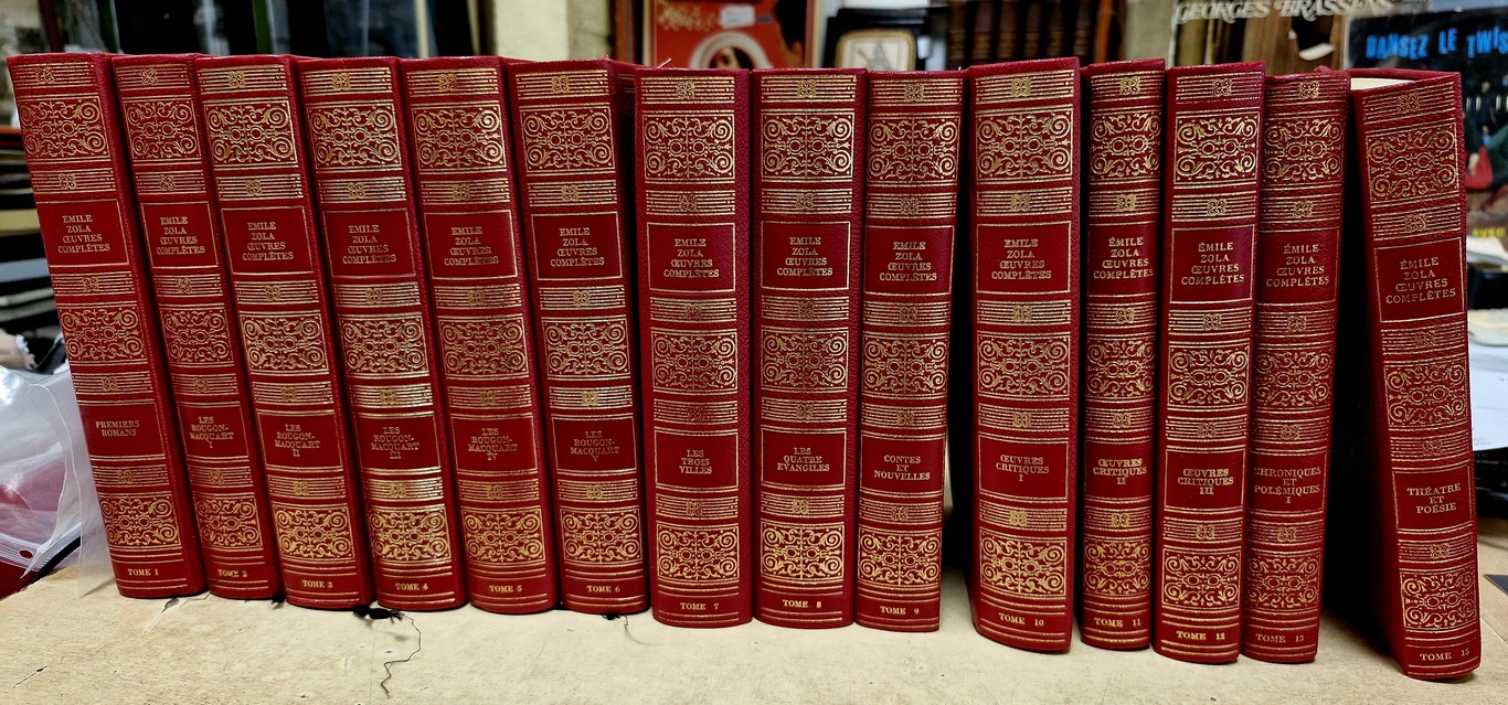Livres Oeuvre d'Emile ZOLA