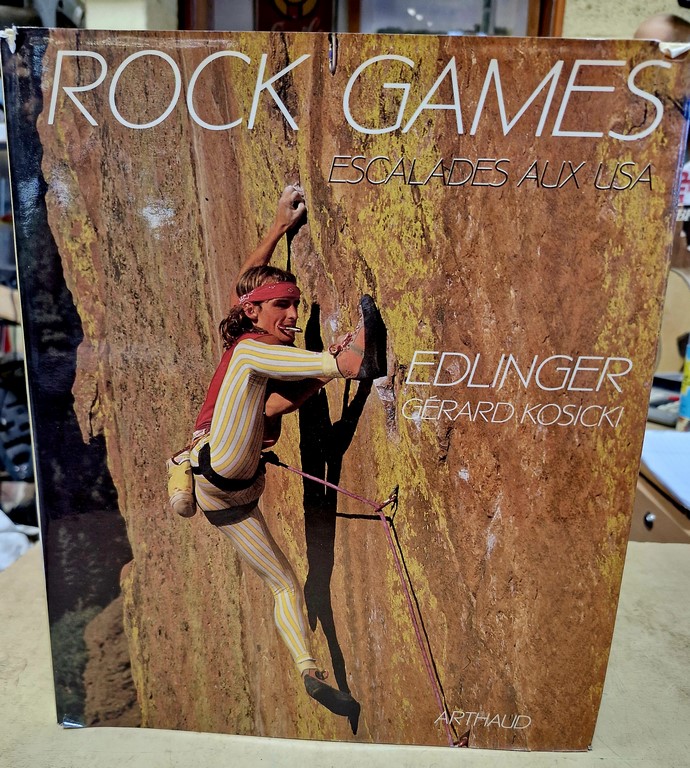 Livre Rock Games par EDLINGER
