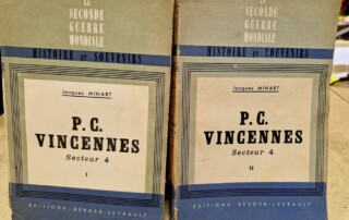 Livres "P.C. Vincennes" Tomes 1 & 2 par j. Minart