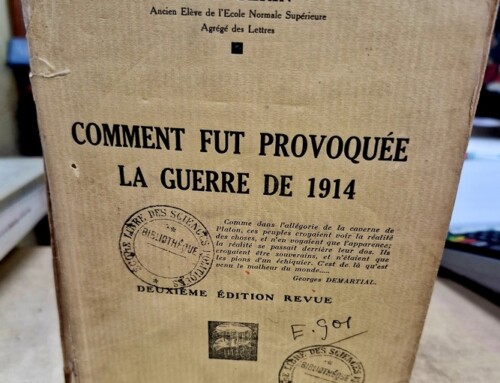 Livre « Comment fut provoquée la guerre de 1914 »