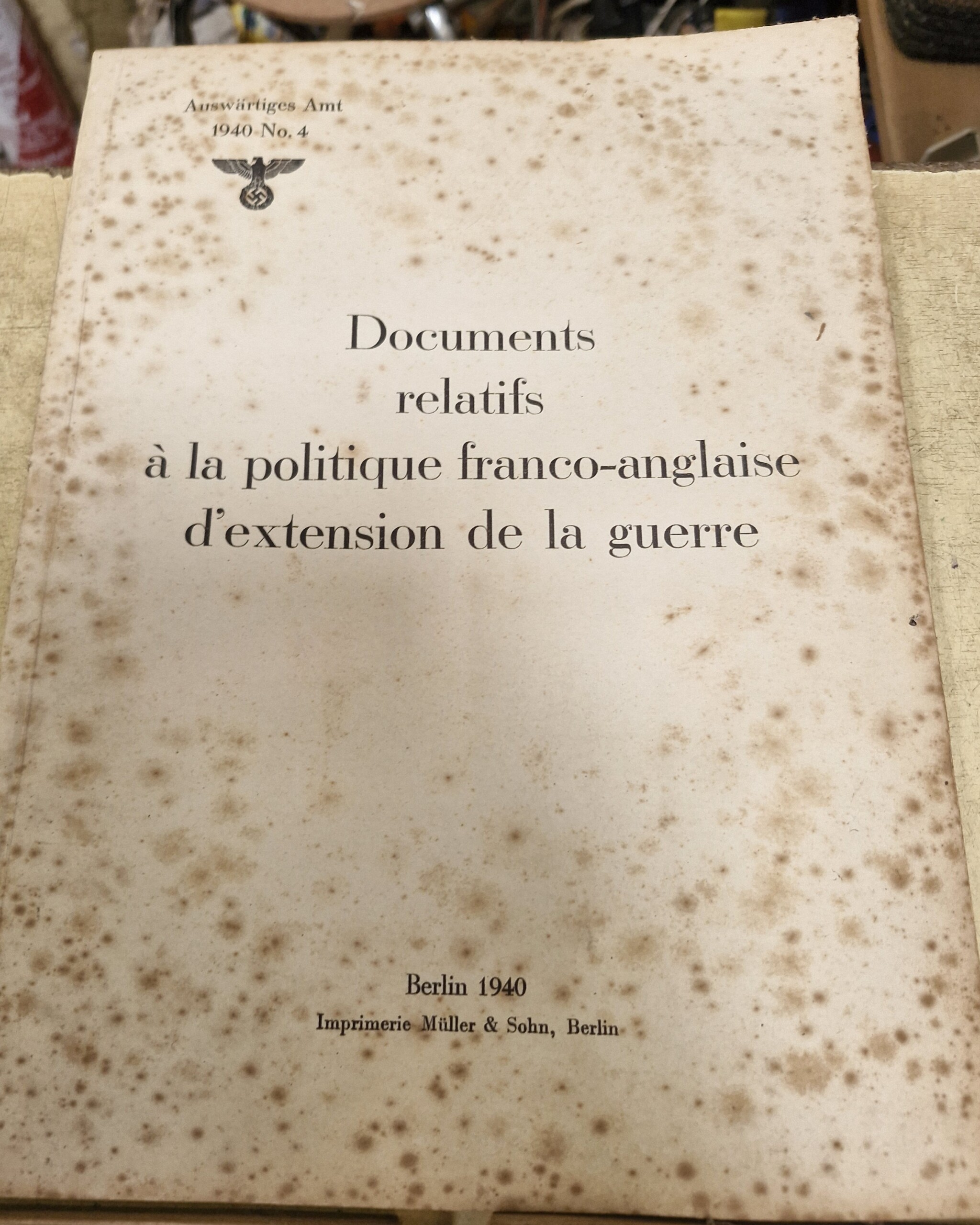 Documents de propagande nazi