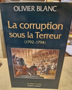 Livre "La Corruption sous la Terreur" par Olivier BLANC