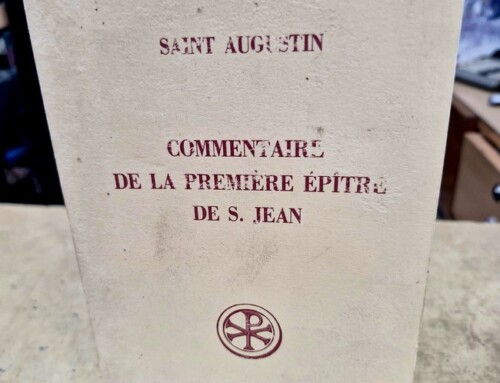 Livre « Commentaire se la ¨Première Epître de St Jean »
