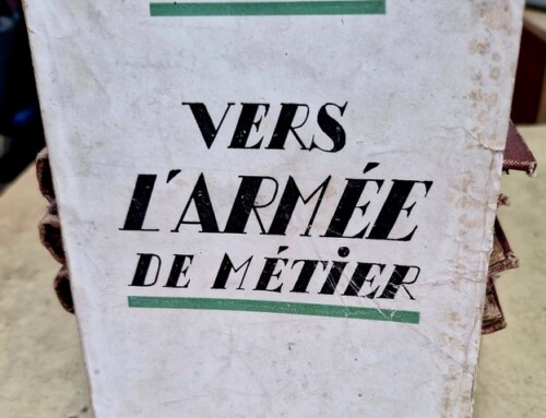 Livre de Charles de GAULLE « Vers l&rsquo;Armée de Métier »