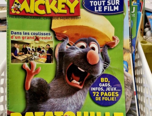 Caisse de revues Journal de Mickey