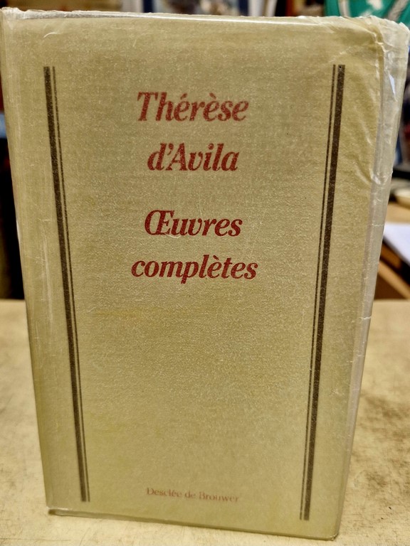 Livre "Oeuvres complètes de Thérèse d'Avila"