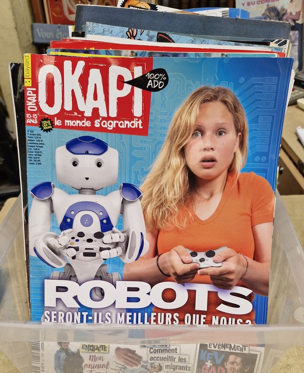 Lot de revues OKAPI