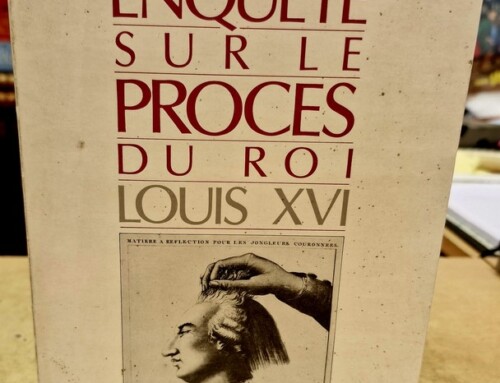 Livre enquête sur le procès du Roi Louis XVI