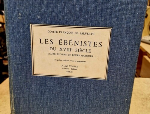 Livre « Les Ebénistes du XVIIIème siècle »