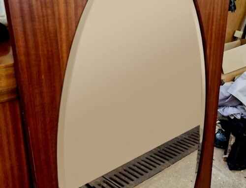 Miroir ovale de porte d&rsquo;Armoire