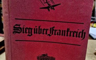 Livre allemand "Siegüberfrankreich"