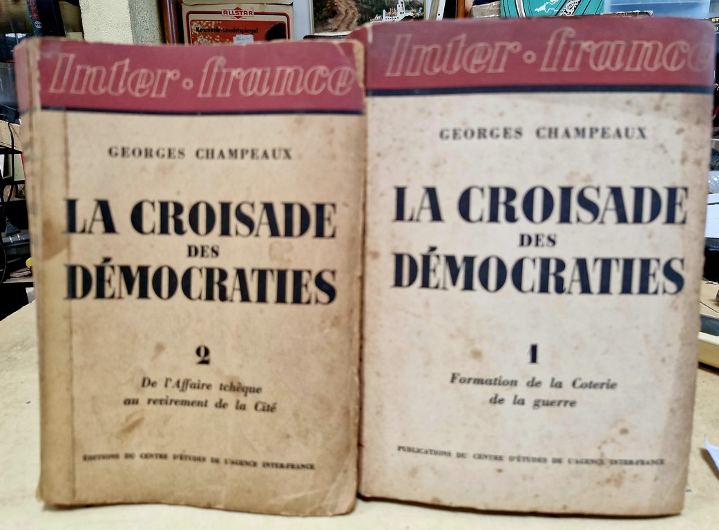 Livres "La Croisade des Démocraties" vol 1&2