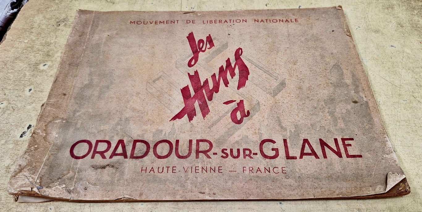 Livre Les HUNS à ORADOUR sur GLANE