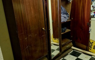 Armoire Art-Déco en acajou