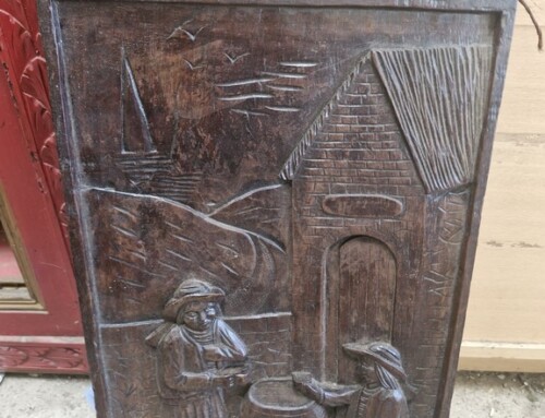 Sculpture bretonne sur bois