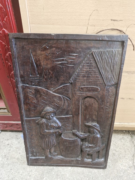 Sculpture bretonne sur bois